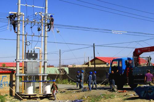 农村电网改造无线联网方案